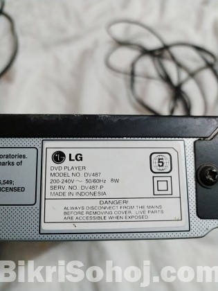 LG DVD palyar cd playar